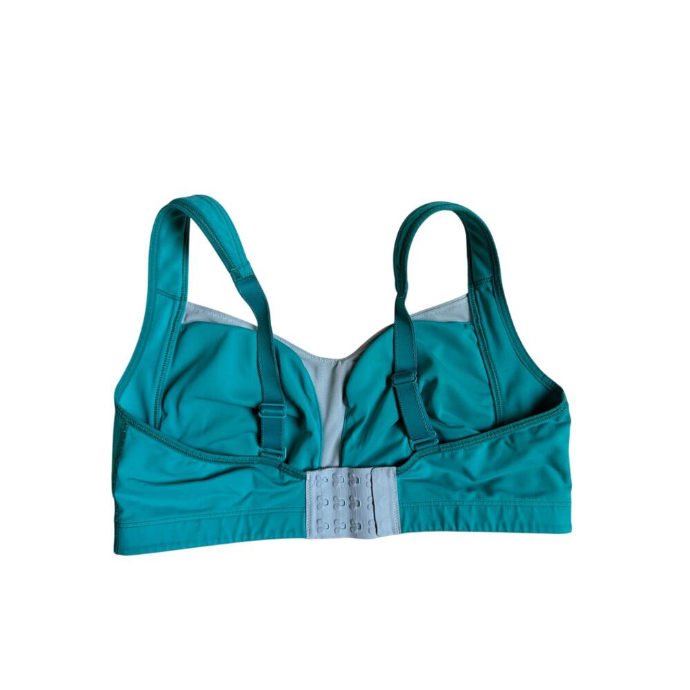 Lululemon Ta Ta Tamer Sports Bra (Teal) - Size 36DD - Picture 3 of 6